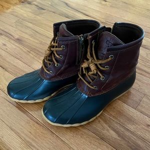 Sperry Duck Rain Boots Rubber | Worn once!